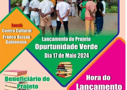 Thumbnail for the post titled: Lançamento do projeto “Oportunidade Verde”, sexta-feira, 17 de Maio 10H00