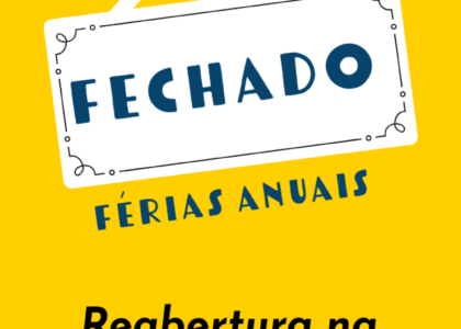 Thumbnail for the post titled: Férias anuais : reabertura na segunda-feira, 16 de Setembro