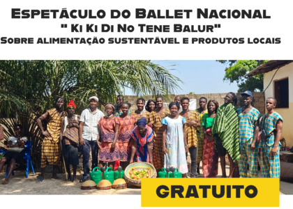 Thumbnail for the post titled: Peça do Ballet Nacional: “O que é Nosso Tem Valor” e degustação de gastronomia, Sábado 07 de Dezembro, 19h. Entrada gratuita.